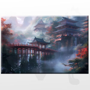 Obraz na płótnie Japan's Red Autumn 40x60cm