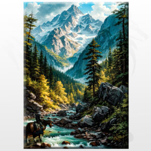 Obraz na płótnie Long Journey 50x70cm