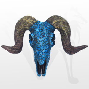 Figurka - Ram's skull