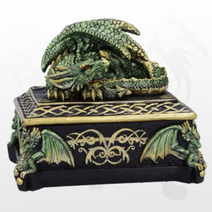 Szkatułka Emerald Hoard Dragon Box - NemesisNow