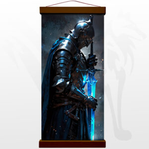 Obraz Wall Scroll 30x60 cm - Azure Knight
